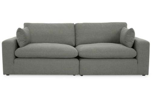 Benchcraft Elyza 2-Piece Sectional Loveseat-Smoke