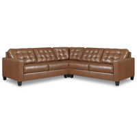 Signature Design by Ashley Baskove 3-Piece Sectional-Auburn