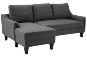 Signature Design by Ashley Jarreau Sofa Chaise Sleeper and Chair-Gray