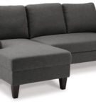 Signature Design by Ashley Jarreau Sofa Chaise Sleeper and 2 Chairs-Gray