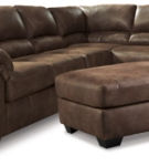 Signature Design by Ashley Bladen 3-Piece Sectional with Ottoman-Coffee