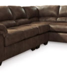 Signature Design by Ashley Bladen 3-Piece Sectional with Ottoman-Coffee