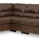 Signature Design by Ashley Bladen 3-Piece Sectional with Ottoman-Coffee