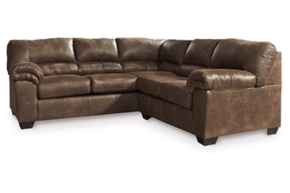 Signature Design by Ashley Bladen 2-Piece Sectional-Coffee