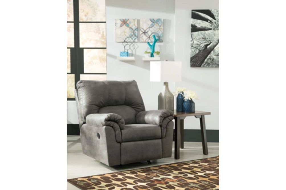 Signature Design by Ashley Bladen Sofa and Recliner-Slate