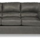 Signature Design by Ashley Bladen Sofa, Loveseat and Recliner-Slate