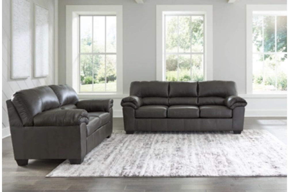 Signature Design by Ashley Bladen Full Sofa Sleeper and Loveseat-Slate