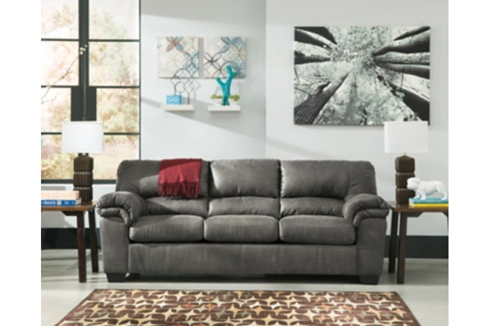 Signature Design by Ashley Bladen Sofa and Recliner-Slate