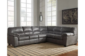 Signature Design by Ashley Bladen 3-Piece Sectional-Slate