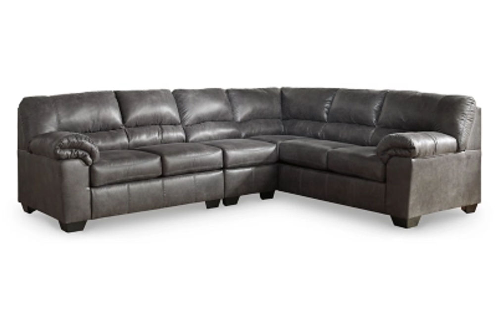 Signature Design by Ashley Bladen 3-Piece Sectional-Slate
