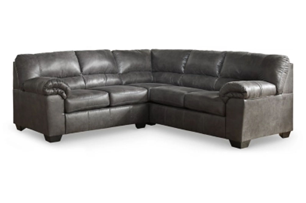 Signature Design by Ashley Bladen 2-Piece Sectional-Slate