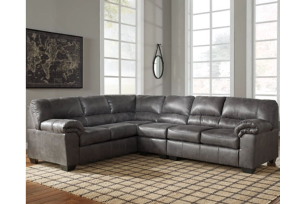 Signature Design by Ashley Bladen 3-Piece Sectional-Slate