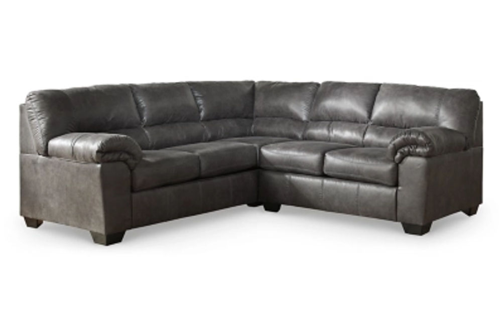 Signature Design by Ashley Bladen 2-Piece Sectional-Slate