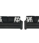 Signature Design by Ashley Gleston Sofa and Loveseat-Onyx