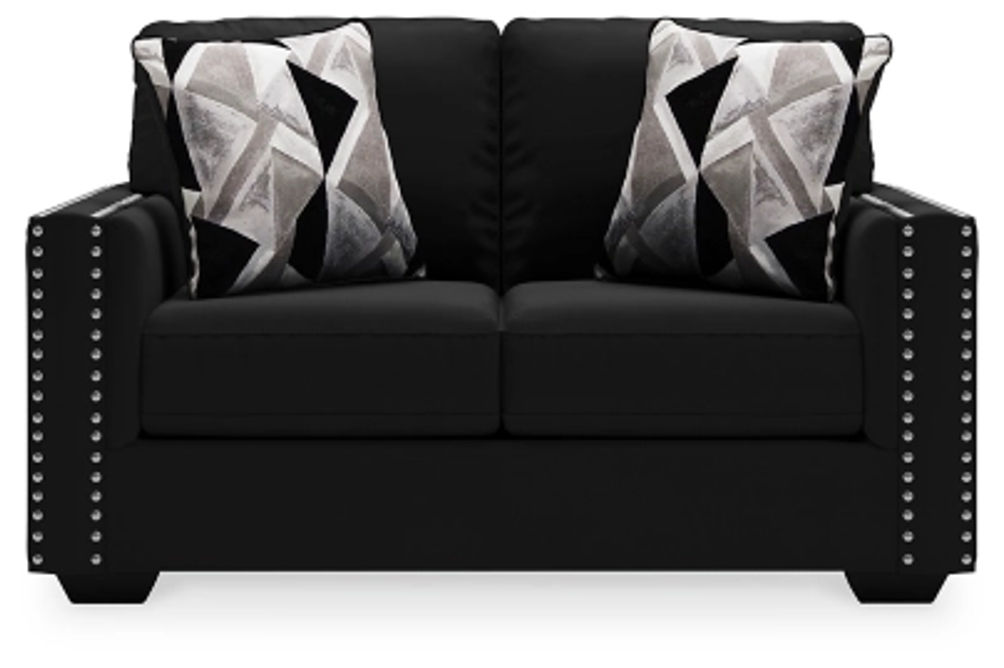 Signature Design by Ashley Gleston Loveseat and Chair-Onyx