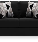 Signature Design by Ashley Gleston Loveseat and Chair-Onyx