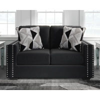 Signature Design by Ashley Gleston Loveseat and Chair-Onyx