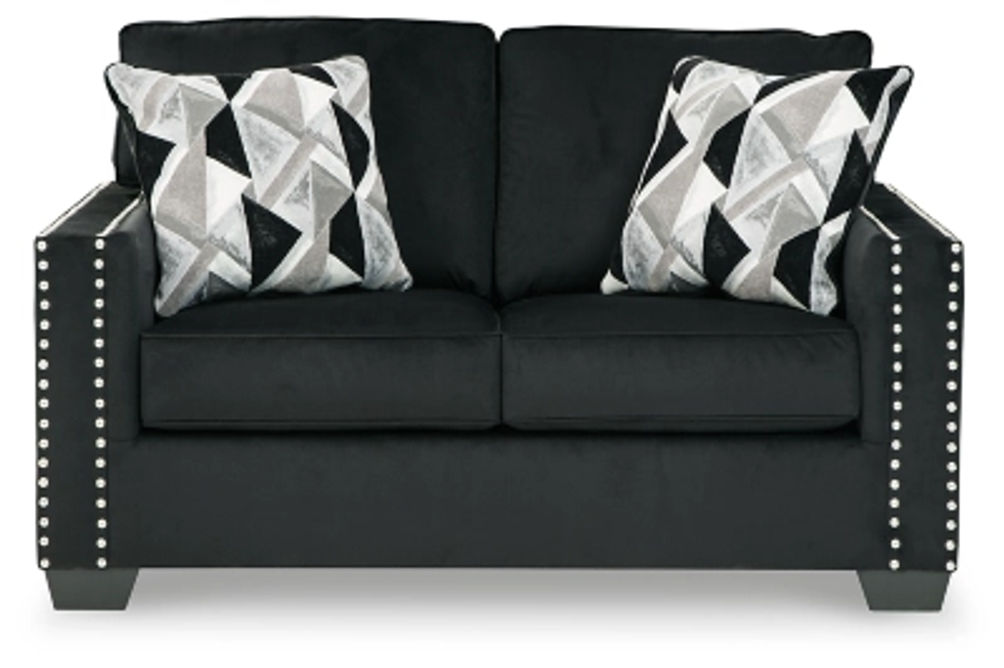 Signature Design by Ashley Gleston Sofa, Loveseat, Chair, and Ottoman-Onyx