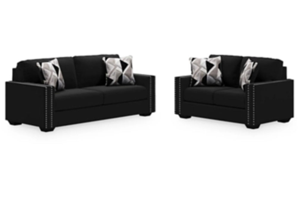 Juego de Sala con Sofá y Love Seat Gleston-Onyx de Signature Design by Ashley