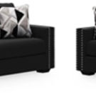 Signature Design by Ashley Gleston Sofa and Loveseat-Onyx