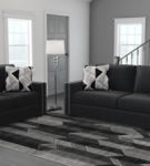 Signature Design by Ashley Gleston Sofa and Loveseat-Onyx