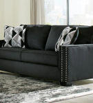 Signature Design by Ashley Gleston Sofa and Loveseat with Chair-Onyx