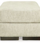 Signature Design by Ashley Caretti Oversized Chair and Ottoman-Parchment