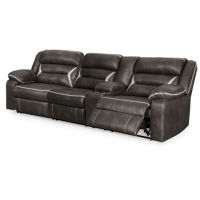 Signature Design by Ashley Kincord 2-Piece Power Reclining Sectional Sofa