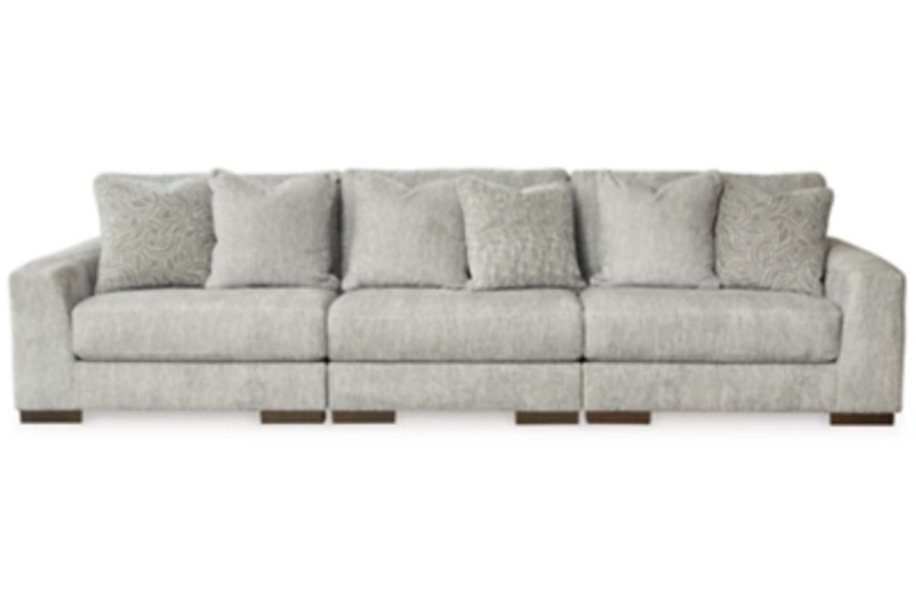 Signature Design by Ashley Regent Park 3-Piece Sectional Sofa-Pewter