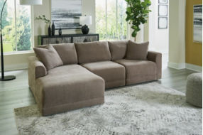 Benchcraft Raeanna 3-Piece Sectional Sofa with Chaise-Storm