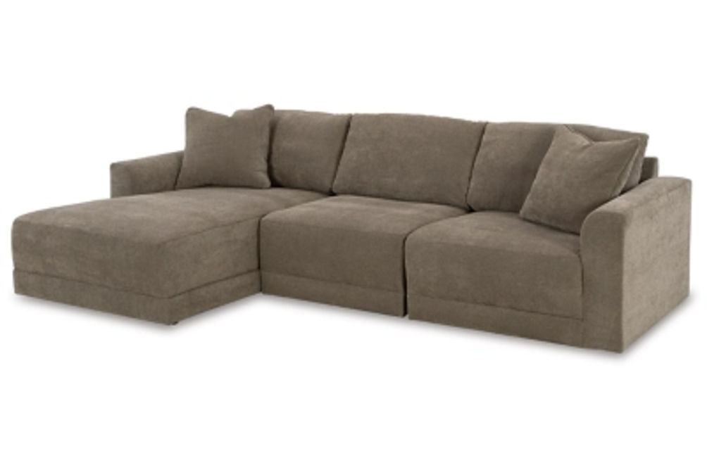 Benchcraft Raeanna 3-Piece Sectional Sofa with Chaise-Storm