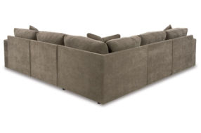 Benchcraft Raeanna 5-Piece Sectional-Storm