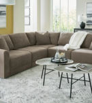 Benchcraft Raeanna 5-Piece Sectional-Storm