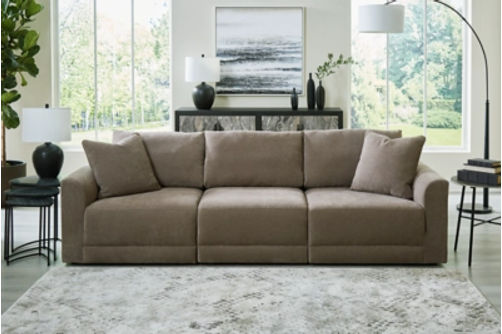 Benchcraft Raeanna 3-Piece Sectional Sofa-Storm