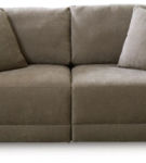 Benchcraft Raeanna 2-Piece Sectional Loveseat-Storm