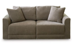 Benchcraft Raeanna 2-Piece Sectional Loveseat-Storm