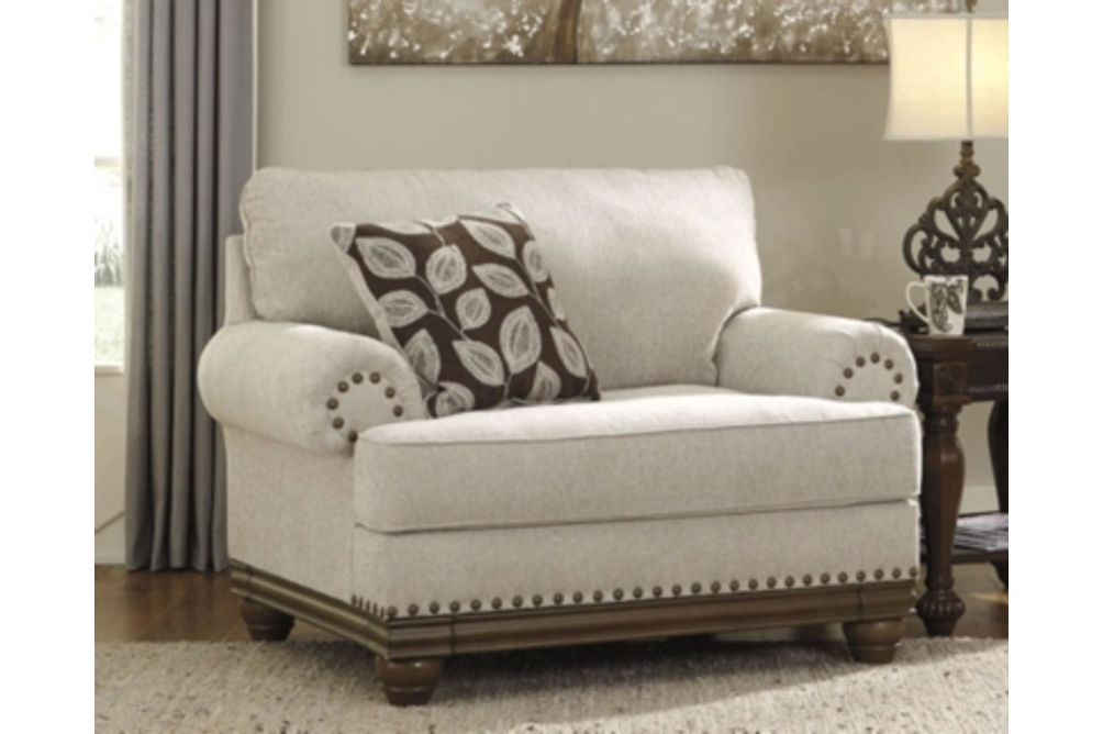 Signature Design by Ashley Harleson Sofa, Chair, and Ottoman-Wheat