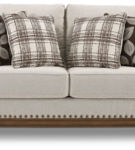 Signature Design by Ashley Harleson Sofa and Loveseat-Wheat