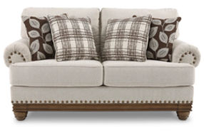 Signature Design by Ashley Harleson Sofa and Loveseat-Wheat