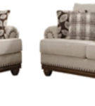 Signature Design by Ashley Harleson Sofa and Loveseat-Wheat