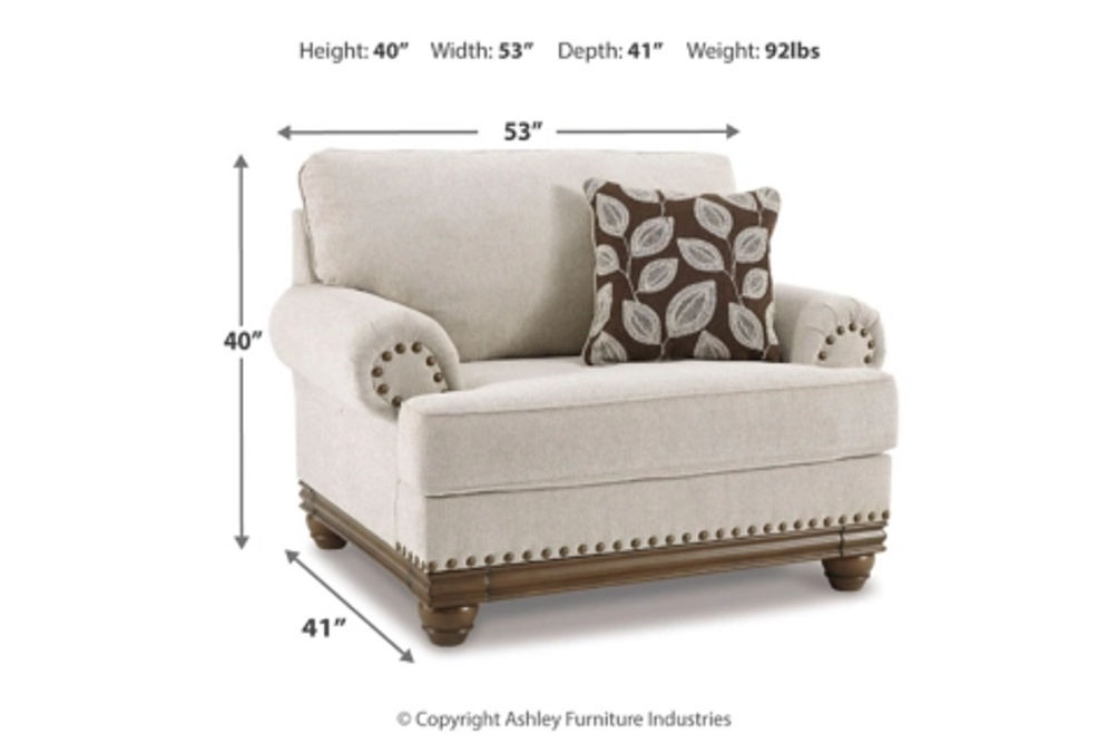 Signature Design by Ashley Harleson Sofa, Chair, and Ottoman-Wheat