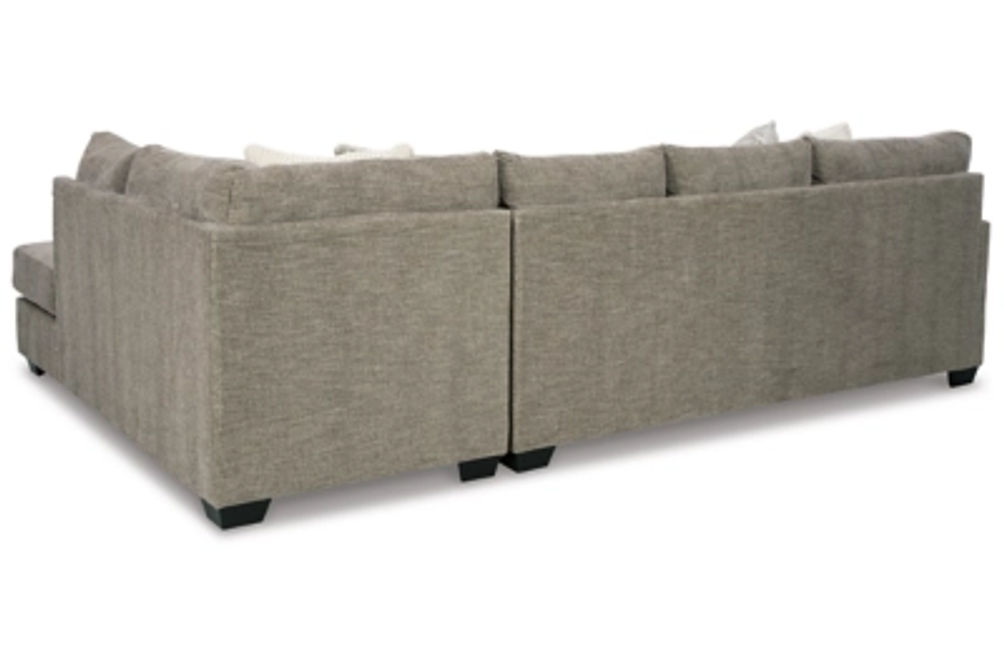 Signature Design by Ashley Creswell 2-Piece Sectional with Chaise-Stone