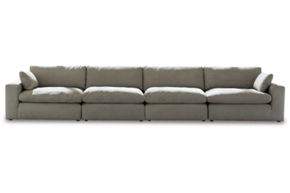 Signature Design by Ashley Next-Gen Gaucho 4-Piece Sectional Sofa-Putty