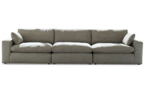 Signature Design by Ashley Next-Gen Gaucho 3-Piece Sectional Sofa-Putty