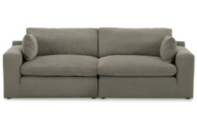 Signature Design by Ashley Next-Gen Gaucho 2-Piece Sectional Loveseat-Putty