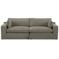 Signature Design by Ashley Next-Gen Gaucho 2-Piece Sectional Loveseat-Putty