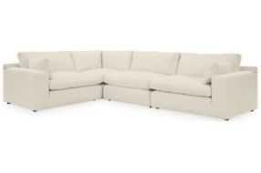 Signature Design by Ashley Next-Gen Gaucho 4-Piece Sectional-Chalk