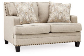 Benchcraft Claredon Sofa and Loveseat-Linen