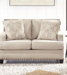 Benchcraft Claredon Sofa, Loveseat and Chair-Linen