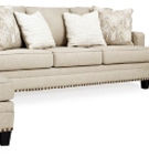 Benchcraft Claredon Sofa, Loveseat, Chair and Ottoman-Linen